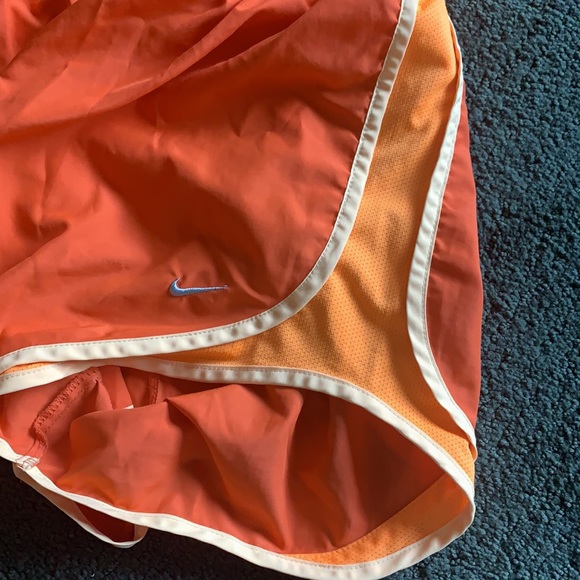Orange Nike Dri-fit shorts - Picture 2 of 4